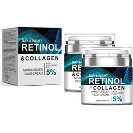 50 ml de cremas antienvejecimiento con retinol y colágeno - cremas de día y de noche (2)