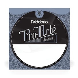 D'Addario T2 Titanium Treble Classical Guitar Single String, Hard Tension, Third String