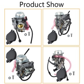 waltyotur Carburetor Carb Replacement for 1999 2001 2002 2000 Kawasaki Prairie 400 KVF400D KVF400C 4X4 15003-1282