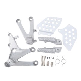 TCT-MOTORPARTS Front Rider Footrest Footpegs Bracket Fit For Honda CBR 600RR CBR600RR ABS 2007-2024 2023 2008 2009 2010