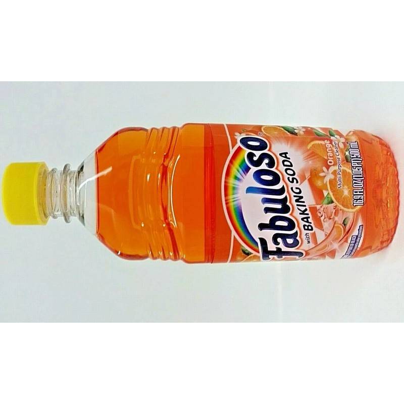 Fabuloso 3 Bottles x Fabuloso ORANGE w/ BAKING SODA All