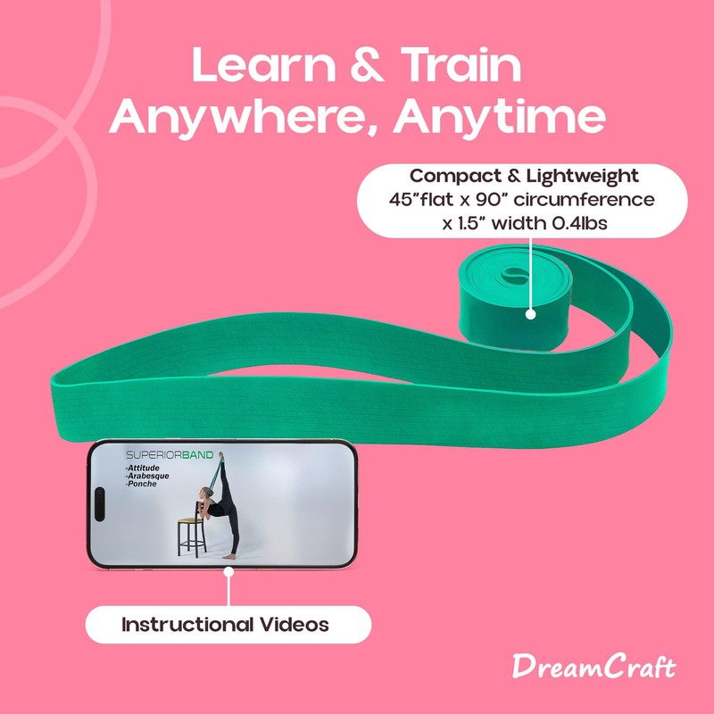 SuperiorBand Ballet Stretch Band for Dancers - Dance Stretch Bands