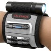 Galvanox Magnetic Wristband with LED Flashlight - Nylon Wrist Magnet