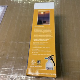 Kidde 466635MTLK Fire Extinguisher - White, 5B:C Gauge