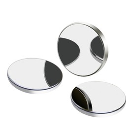 XUNKUANER CO2 Laser Mirror Dia 25mm Mo Reflective Lens Molybdenum Mirrors Laser Mo Mirror for CO2 Laser Engraving Cutting Machine 3 Pcs