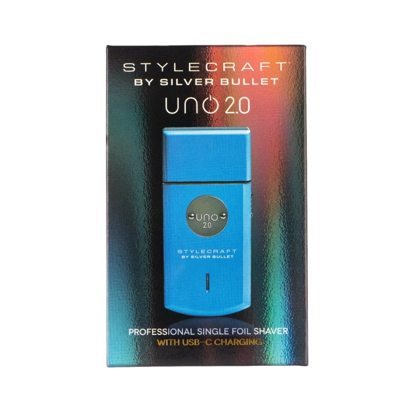 Silver Bullet StyleCraft Uno 2.0 Single Foil Shaver Blue 900937