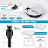 gotonovo Vessel Sink Faucet Modern Bathroom Faucet 1 Hole Deck