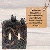 Wall Plate Cover in Black Bear Climbing on Tree Branch