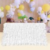 Elegant Comfortable Dessert Table Skirt Cloth Decor for Wedding Party
