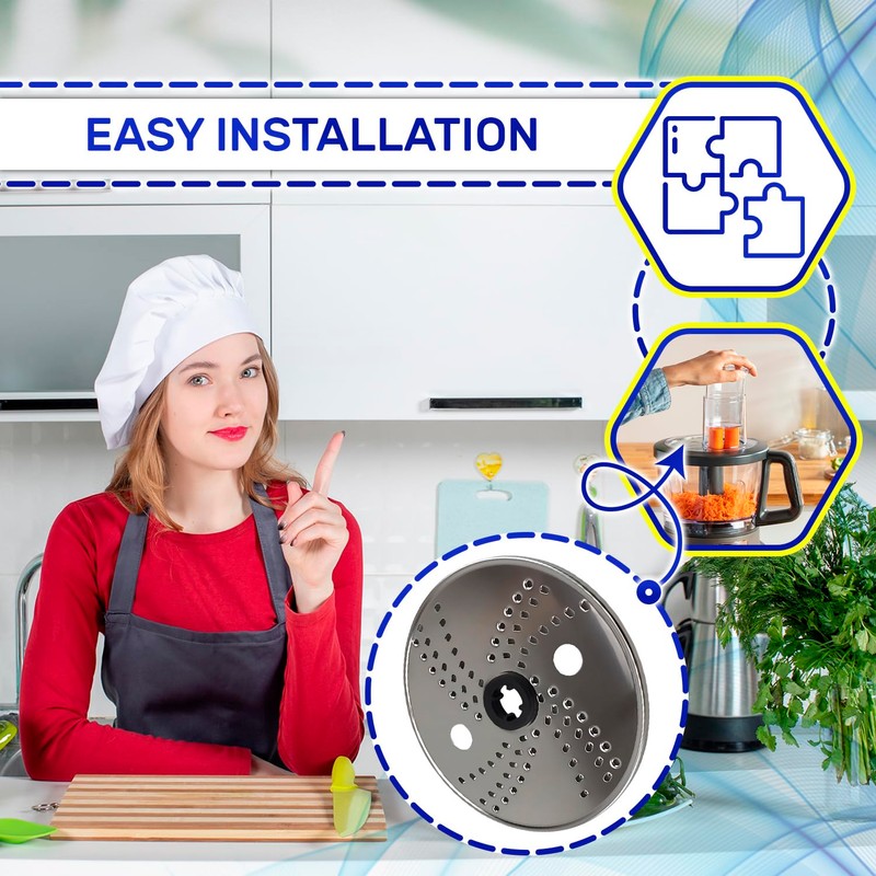 MONTERAL Grating Disc for Food Processor with Original Code MS-650533