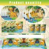 51PCS Lion Party Tableware Set - Lion Theme Decoration for