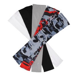 Operitacx Summer Cooling Arm Sleeves for Sun Protection Outdoor Cycling and Sports Protection Sleeves Camo and Camo