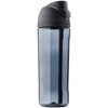 Owala FreeSip Clear Tritan Plastic Water Bottle with Straw, BPA-Free Sports Water Bottle, Great for Travel, 25 Oz, Very, Very Dark