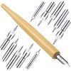 11 Pieces Comic Pen Nib Set, G-Pen Ink Nib Stainless