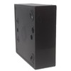 Black Electrical Surface Patress Box (1 Gang)