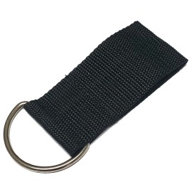 JCS Diving Weight Belt Webbing Loop with 2" Stainless Steel D-Ring - Pink