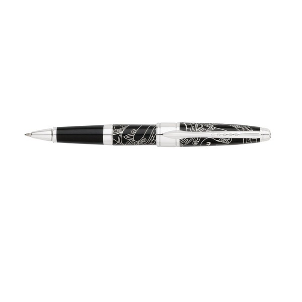 Cross 2013 Year Of The Snake Special Edition Collection Selectip Rolling Ball Pen, China Black Lacquer (AT0125-14)