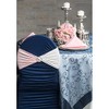 CV Linens 7176us Ruffled Spandex Chair Band-20cm x 33cm |