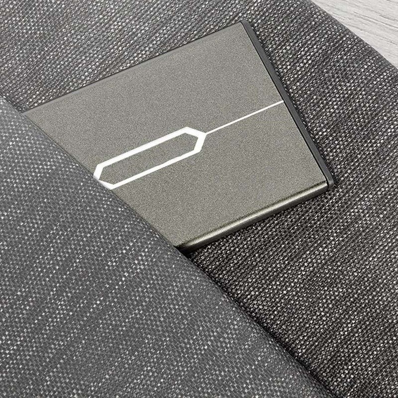 Aluminum SIM Card Case Large Capacity Shatterproof Small Portable Memory