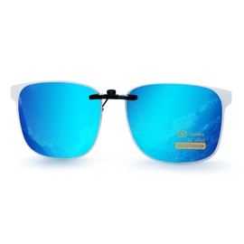 Goiteia Retro Polarised Clip On Sunglasses For Women Men Offer Full UV400 Protection