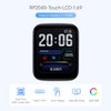 Waveshare RP2040 Microcontroller Development Board 1.69inch Touch LCD, Based on