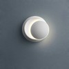 LED Wall Lamp 360 Degree Rotatable Round Crescent Wall Light