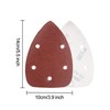Sanding Sheets Pack of 80 Velcro Sanding Triangles Mouse Detail