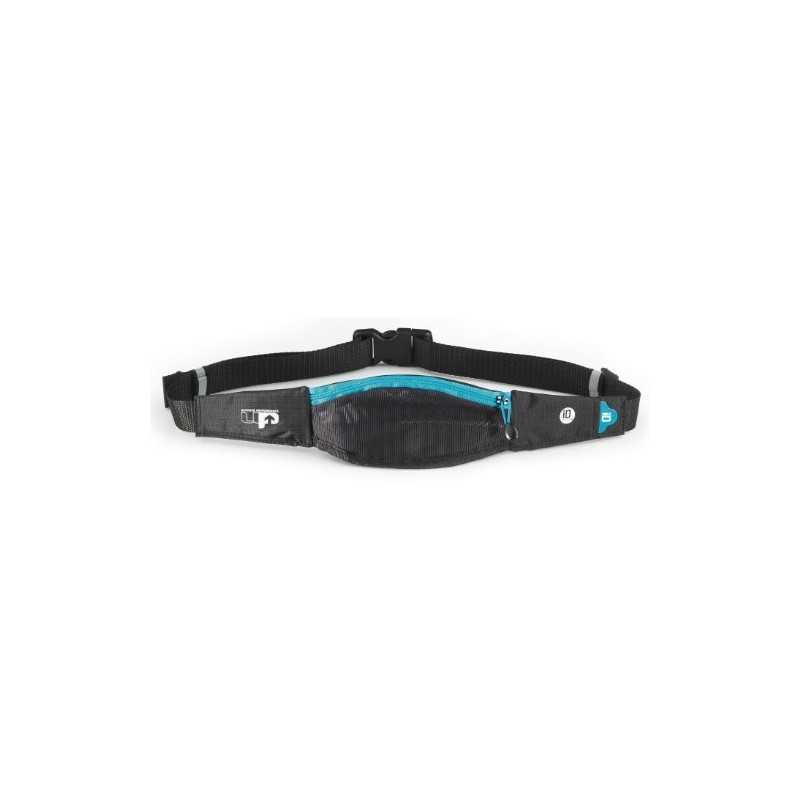 Ultimate Performance Wookey Runners Waist Pack - Black/Blue, One Size