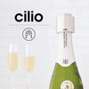 Cilio Stainless Steel Champagne Sealer, Bottle Stopper for Sealing Champagne