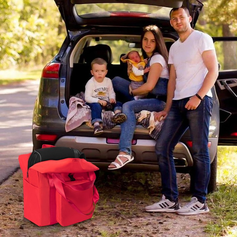 TORIBIO Backless Booster Car Seat Travel Bag, for Gb Pockit,