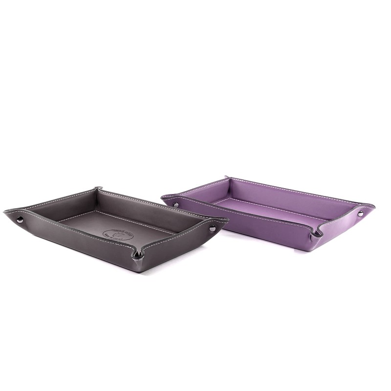 Belcraft Orvieto Leather Tray Handcrafted in Classic Italian Style, Tidy