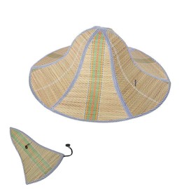 Eterspr Breite Krempe Strohhut für Erwachsene, Strand Sonnenhut Breiter Rand, für Reisen Wandern Outdoor Aktivitäten