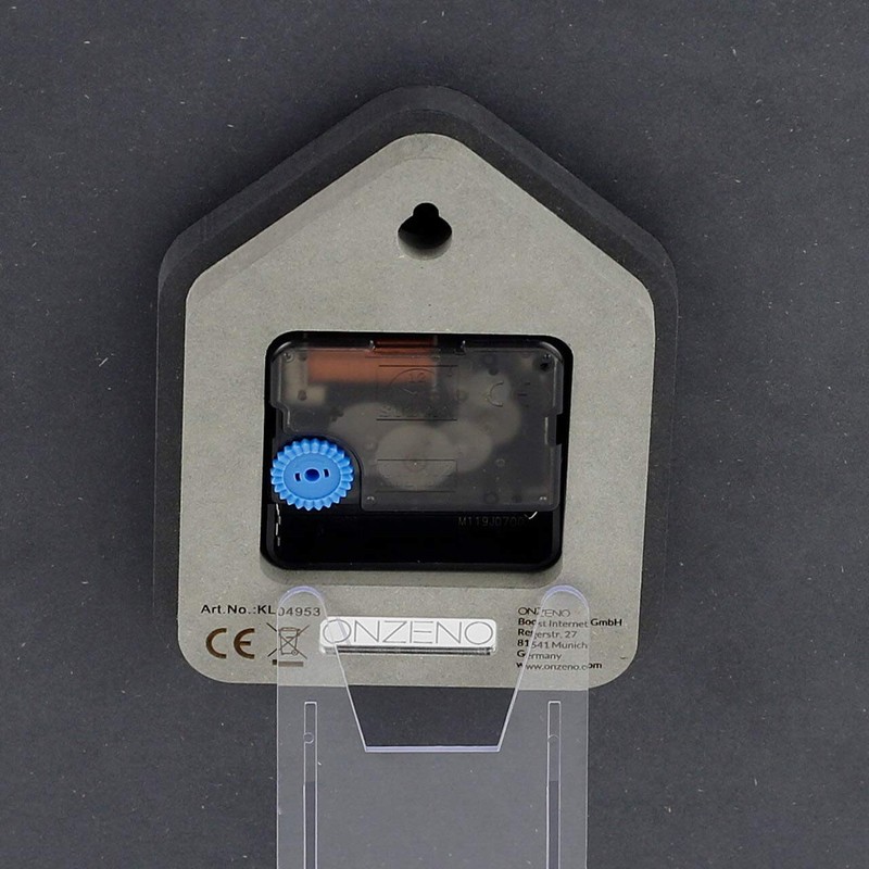 ONZENO Design Wall Clock 'The Swift' without Ticking Noises