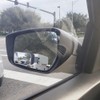 Ampper Rectangular Blind Spot Mirror, HD Glass Frameless Stick on