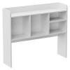 SEGAWE Desktop Bookshelf Wood Desk Hutch Organizer w/5 Shelves for