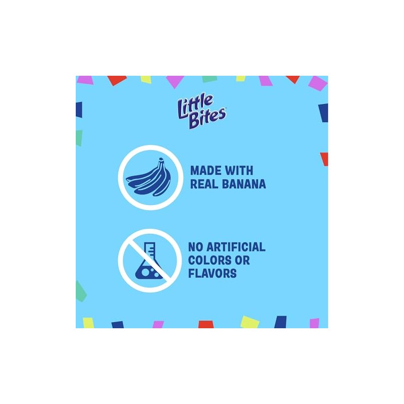 Little Bites Banana Muffins, 5 individual packs, (1.5 oz each),