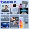Qukenk 2025 New Android 14 Tablet 4G Cellular 14GB RAM(8+6