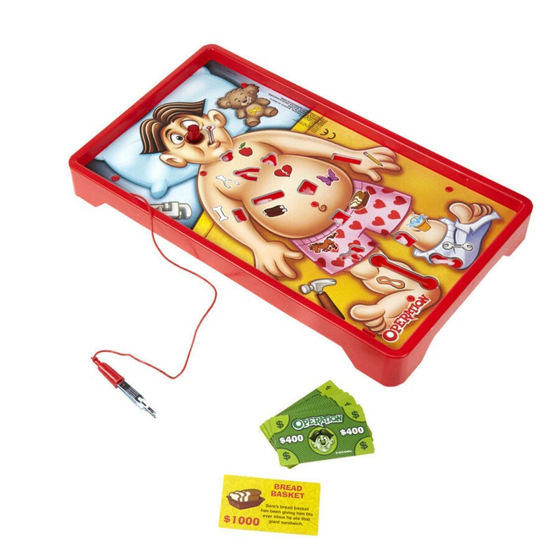 Operation Classic Children's Family Game Board Game Doctor Operation Game