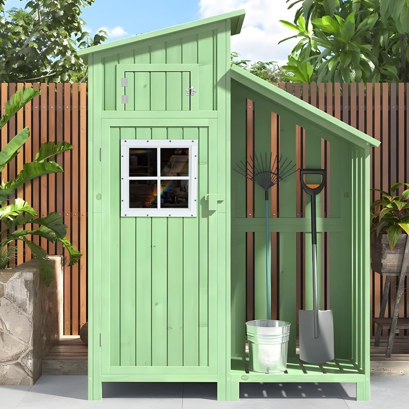 COLORPAPA 2 Pack Shed Windows, 12"x12" Transom Window Fixed Design