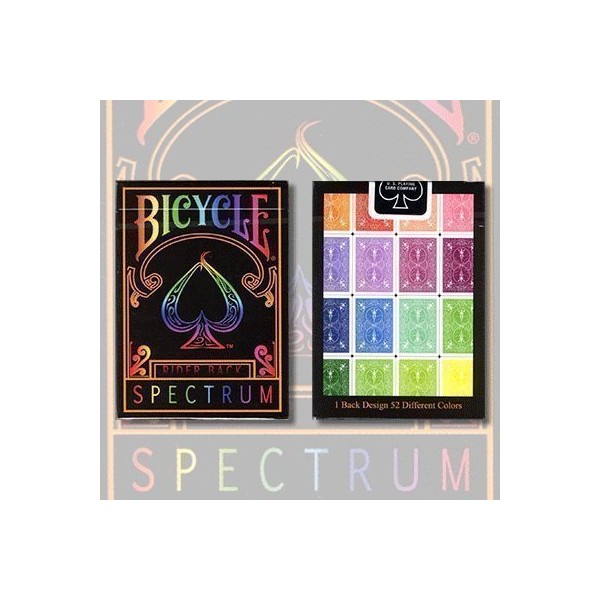 Spectrum Bicycle Deck - Poker Size