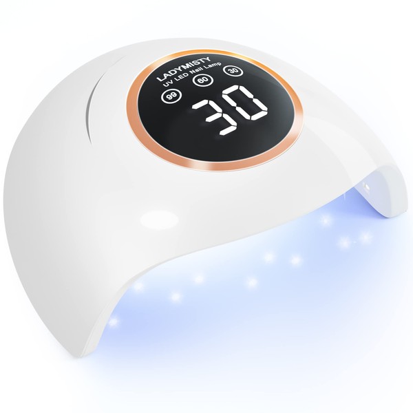 LadyMisty 72W UV LED Nail Lamp Light Dryer for Nails