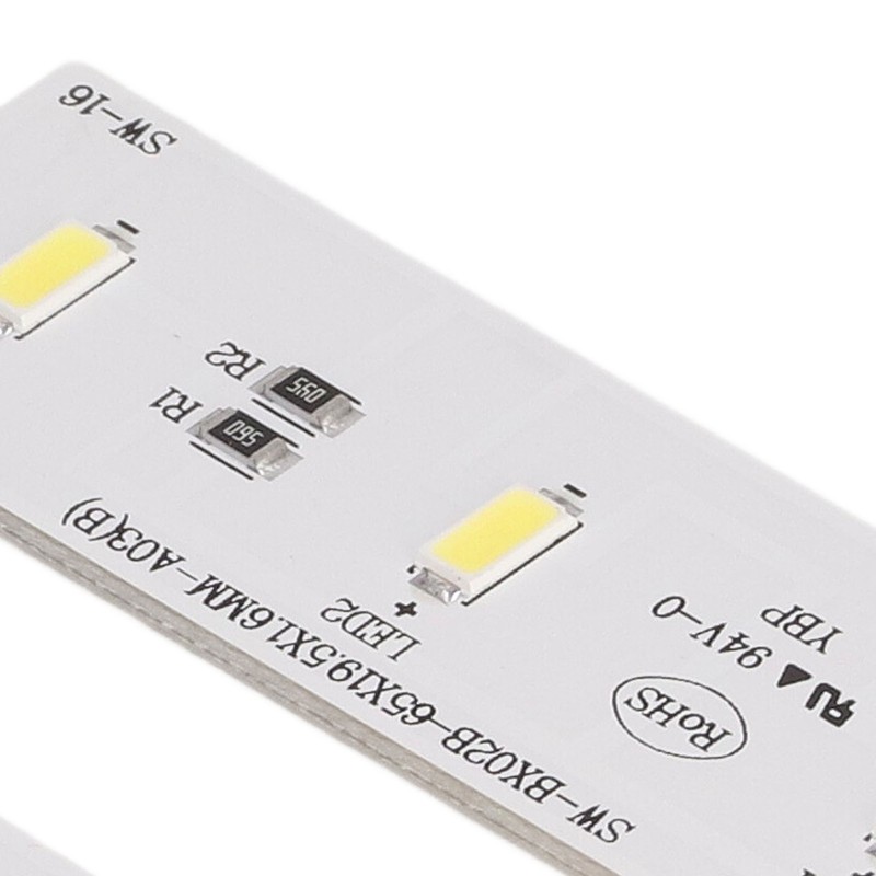 2Pcs Refrigerator LED Light Strip Bar Replacement Freezer Refrigerator Light