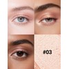 Erinde Pink Eyeshadow Pen, Glitter Cream Eyeshadow Stick, Long-Lasting &