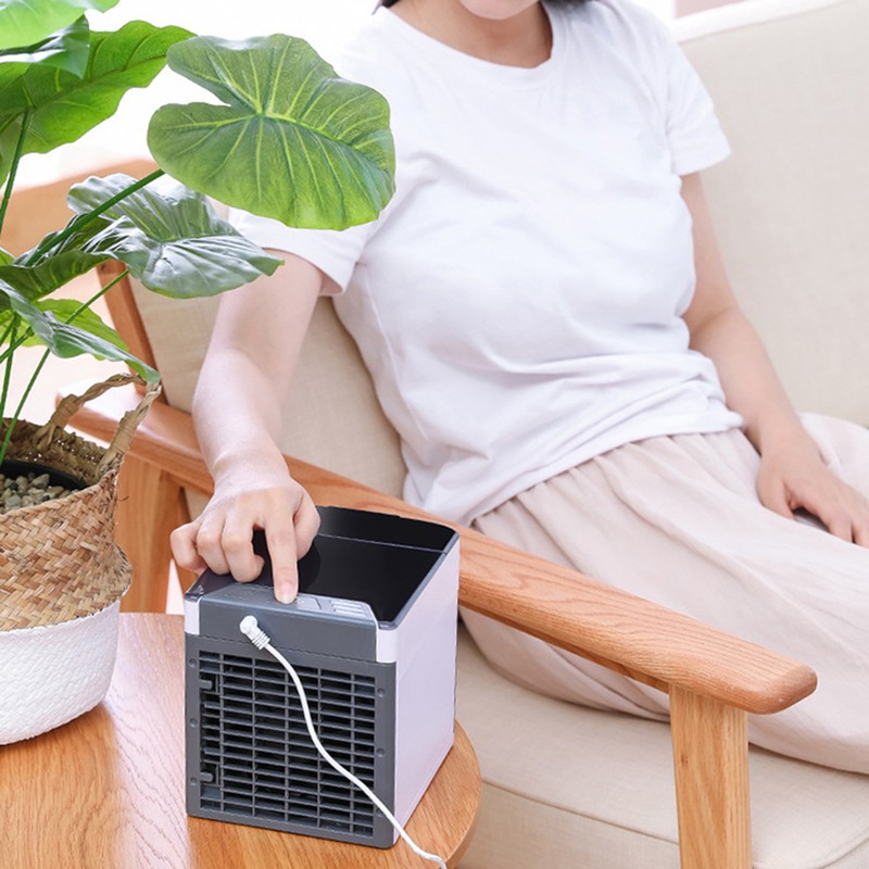 Portable Air Conditioner Personal Desktop Air Cooler Humidifier Air Purification
