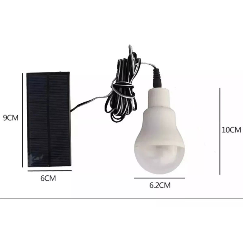 BOT Recargable Solar Separable Tienda Bombilla Emergencia Luz