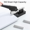 M&G Heavy Duty Stapler with 1000 Staples, 100 Sheet High