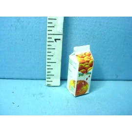 Hudson River Miniature Orange Juice Carton Only #53039 No Contents 1/12th Sc
