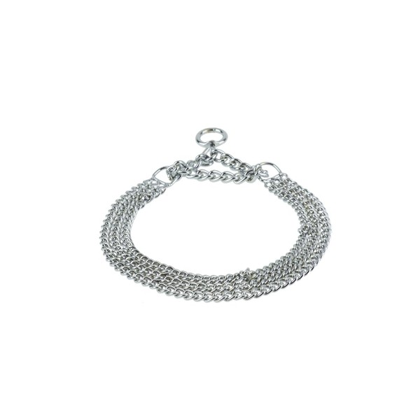 Champion-L&J Pets UK Chain Dog Collar Strong Chrome 2 &