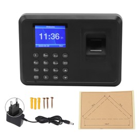 Fingerprint Password Attendance Machine Intelligent Employee Checking in Recorder for Office