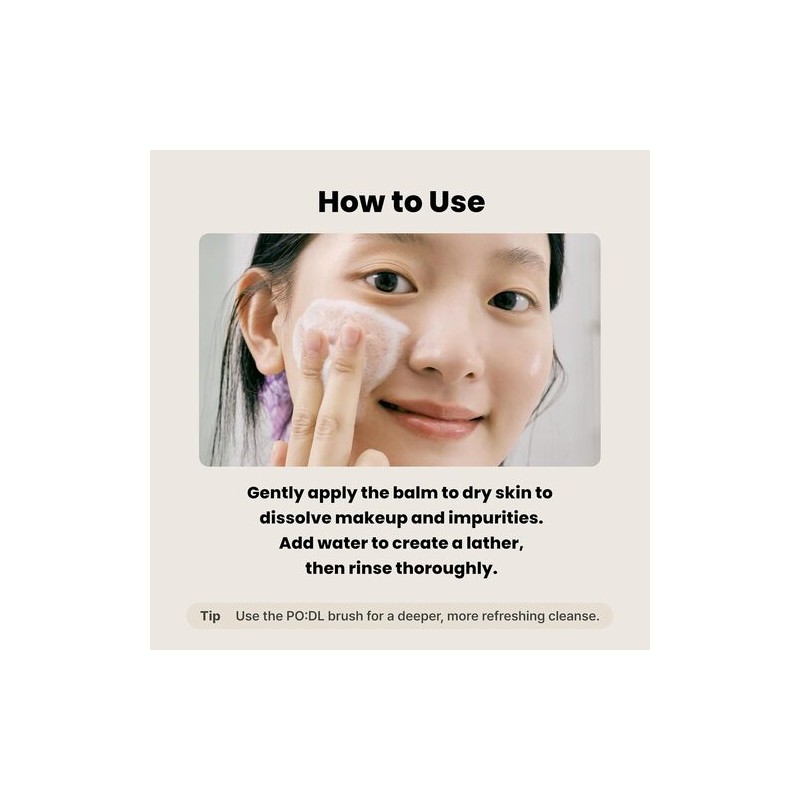 PO:DL [PO:DL]2X Fresh Bam Balm To Foam 130ml